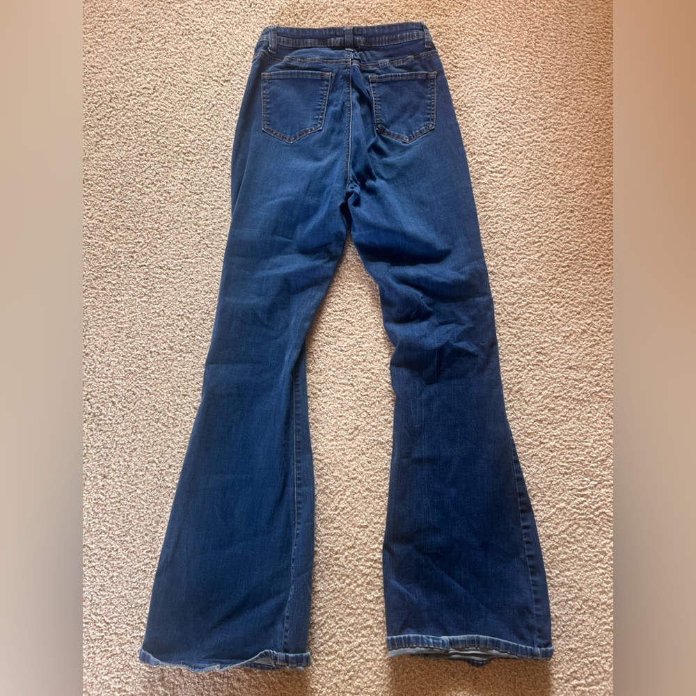 High Rise Bell Bottom Jeans - Picture 3 of 3